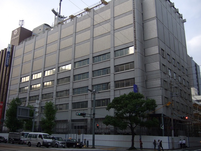 朝日新聞社ビル 解体はじまる 広島コンシェルジュ