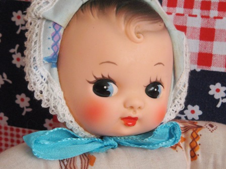 早期予約 古い稚子人形　大きな赤ちゃん おもちゃ/人形