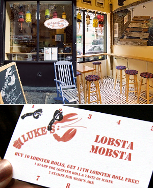 NY No1 ロブスターロールのお店 Luke\'s Lobster_b0007805_23341190.jpg