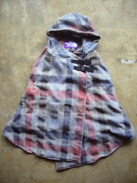 第1271回　　CHECK PONCHO。_b0197169_13372452.jpg