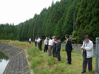 水中乾燥の視察_f0060500_9293087.jpg