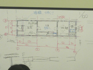 基金訓練　建築製図第3回_c0146435_10214929.jpg