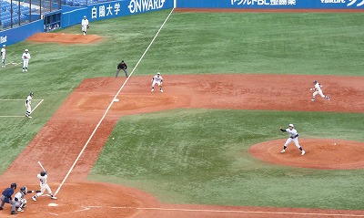 10月19日 東都大学野球 中央大対國學院大_b0166128_1372898.jpg