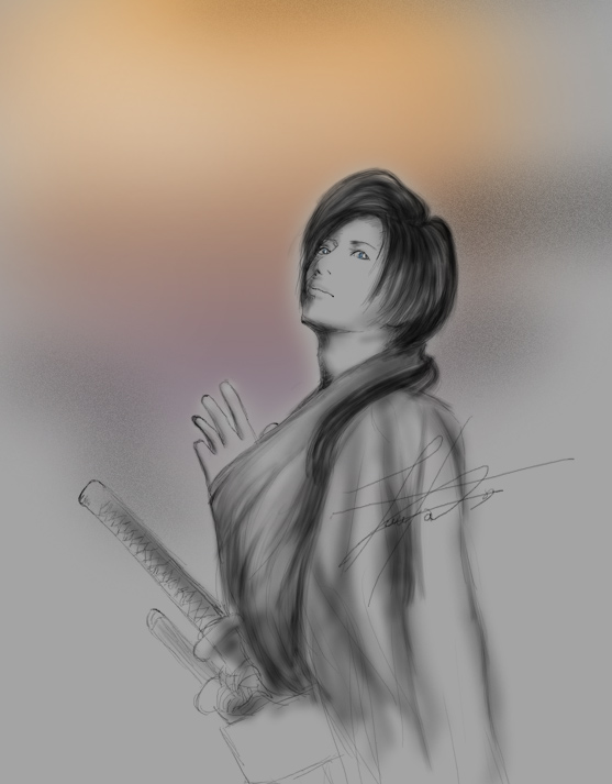 落描き・・・狂四郎GACKT？_c0036138_1639598.jpg