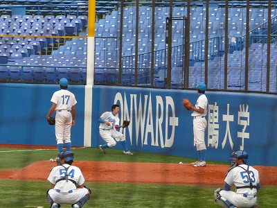 10月19日 東都大学野球 国士舘大対青学大_b0166128_10562239.jpg
