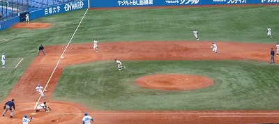 10月19日 東都大学野球 国士舘大対青学大_b0166128_12273051.jpg