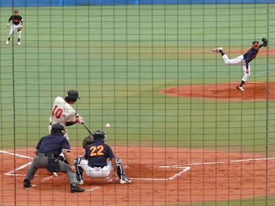 10月19日 東都大学野球2部 日本大対拓殖大_b0166128_13285326.jpg