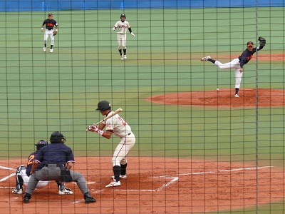10月19日 東都大学野球2部 日本大対拓殖大_b0166128_13291824.jpg