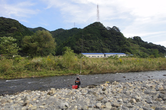 続・天国と地獄＠藁科川_a0056140_13531423.jpg