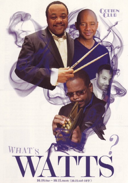 2010-10-25 Watts@「Cotton Club」_e0021965_1238055.jpg