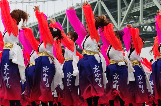 神戸よさこい２０１０　京炎そでふれ！ 「京小町」編_c0135381_21445477.jpg