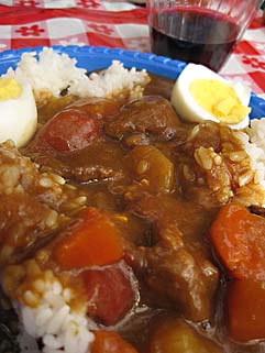 焚き火でカレーライス_f0056476_1025363.jpg