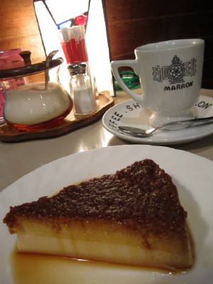 かぼちゃぷりん:珈琲店 MARRON(青森市) _b0147224_19341773.jpg