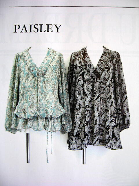 ＩＳＢＩＴ Ｗｅｎｄｉｎｅ （アイズビットウエンディーネ）ＰＡＩＳＬＥＹ ＴＵＮＩＣ ＢＬＡＣＫ_a0089359_16502994.jpg