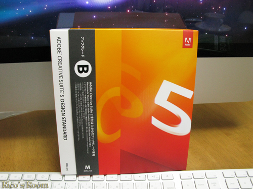 遂にADOBE CREATIVE SUITE 5 DESIGN STANDARDを購入しました！の巻♪_f0078014_0215355.jpg