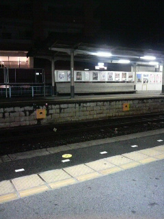 新町駅なう_f0194716_18281257.jpg