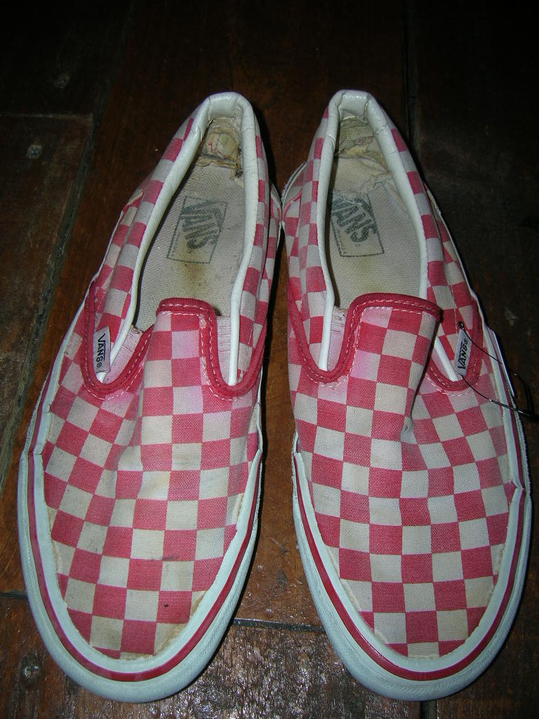 VANS(バンズ)　ＭＡＤＥ IN USA チェッカーフラッグ柄スリッポン_f0181819_19464096.jpg