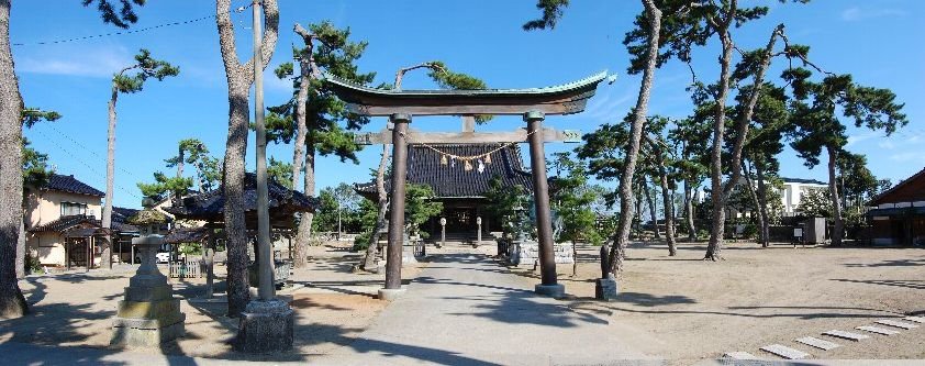 富山 石川万葉故地探訪1 10 10 23 放生津八幡宮 奈呉の浦 長生きも芸のうち日記 富山 石川万葉故地探訪1 10 10 23 放生津八幡宮 奈呉の浦 長生きも芸のうち日記