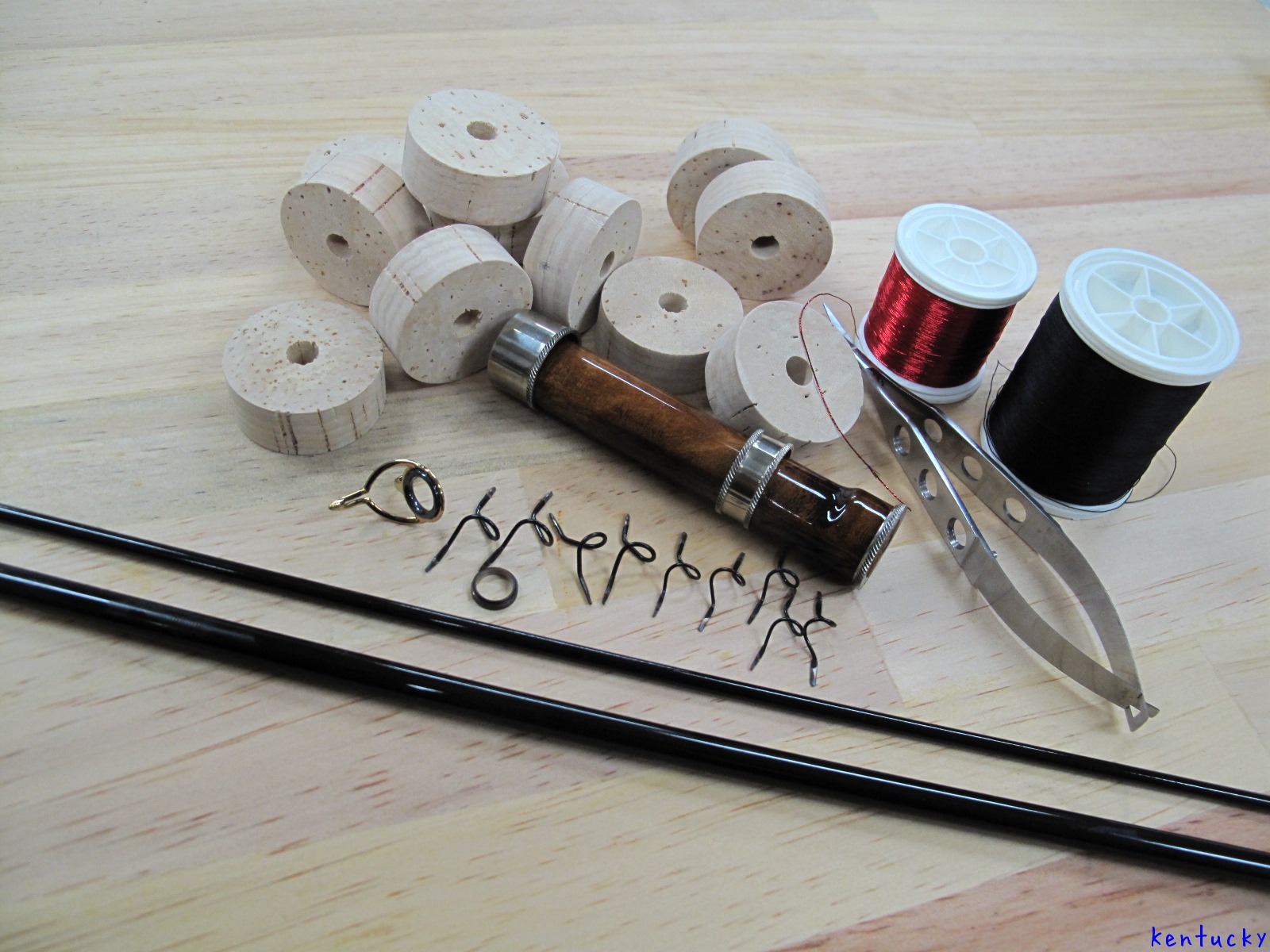 ロッドビルディングしましょう 1 オーちゃんの隠れ家へようこそ