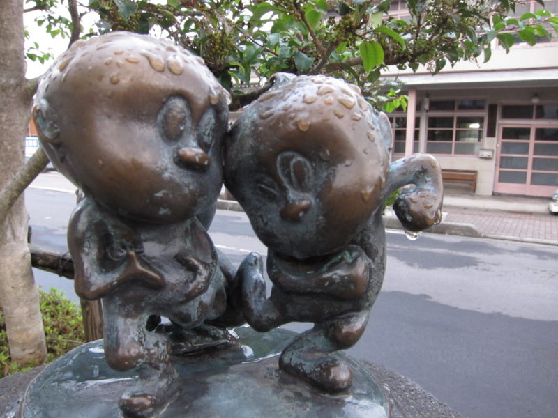 水木しげるワールド一色！あちこちに妖怪が．．．－ブロンプトンとの旅③_e0138081_554314.jpg