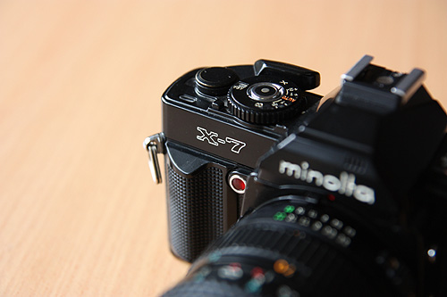◇MINOLTA X-7 black (1980) ~あの懐かしのメガヒットCM宮崎 ◇MINOLTA X-7 black (1980) ~あの懐かしのメガヒットCM宮崎