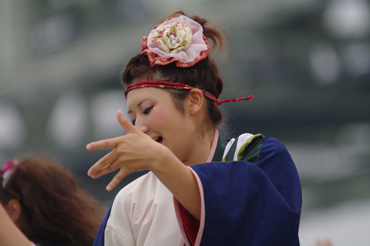 神戸よさこい２０１０　２日目その９（大阪市立大学チーム朱蘭）_a0009554_12402529.jpg