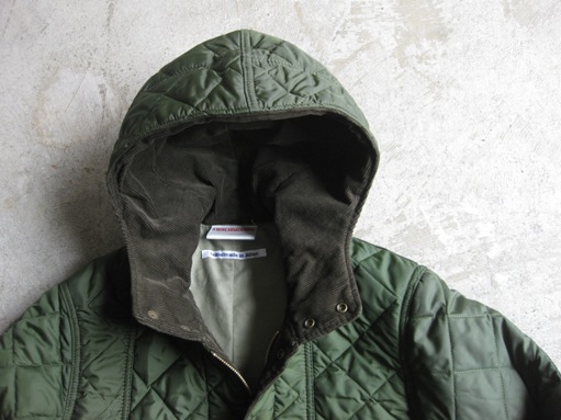 Key　HOODED QUILT WORK COAT (products for us)_b0139281_18571782.jpg
