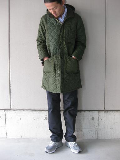 Key　HOODED QUILT WORK COAT (products for us)_b0139281_18591337.jpg