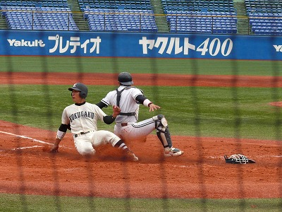 10月22日 東都大学野球 中央大対國學院大_b0166128_1659481.jpg