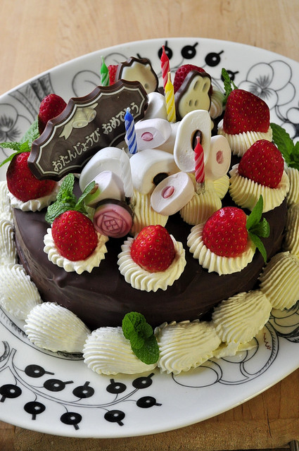息子の6歳のお誕生ケーキ♪_b0171098_16174229.jpg