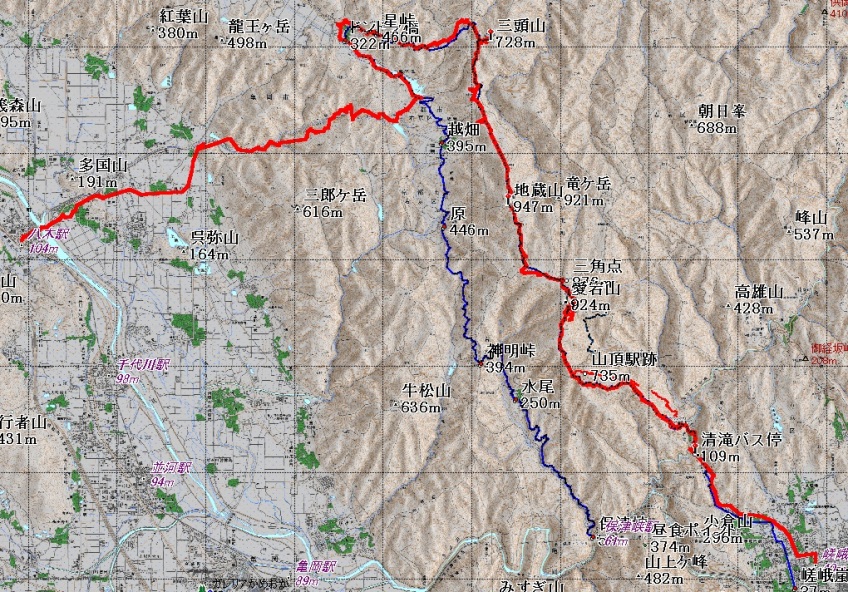 トレラン　愛宕山～地蔵山～三頭山_c0002874_222584.jpg