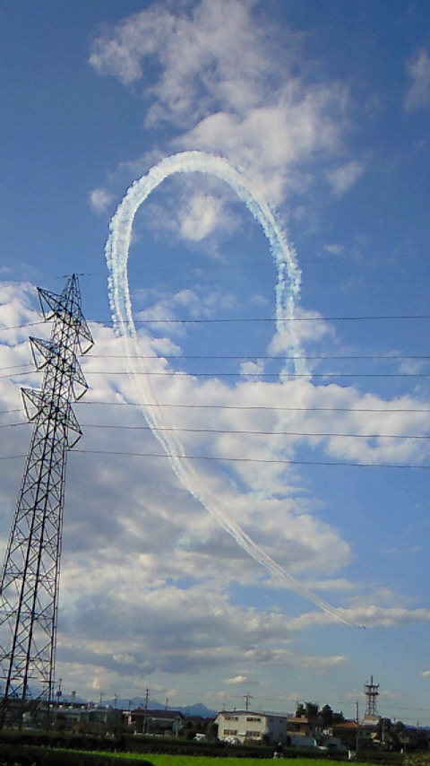 ★ブルーインパルス航空ショー in 入間 2010.11.3_a0028694_17494972.jpg