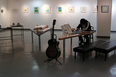〜11/9 北室:わたなべ大作品展 南室:ideaGD2 I♥○○_f0106896_1834595.jpg