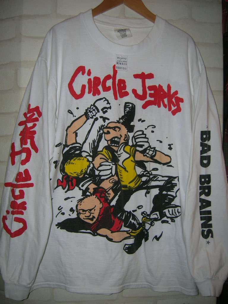 BAD BRAINS(バッド・ブレインズ) x CIRCLE JERKS(サークル・ジャークス) ロンＴ_f0181819_19012100.jpg