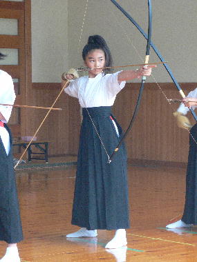 中津川市スポーツ少年団 弓道交流会_d0010630_1262360.jpg