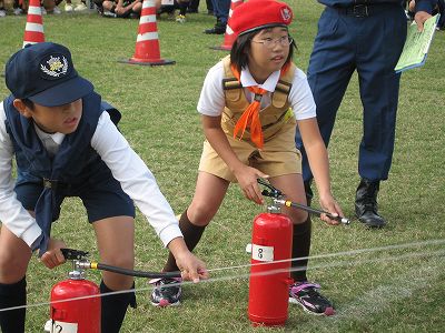 戸板少連通信　１１月号①（子ども消防クラブ連合訓練）_b0114193_17464958.jpg