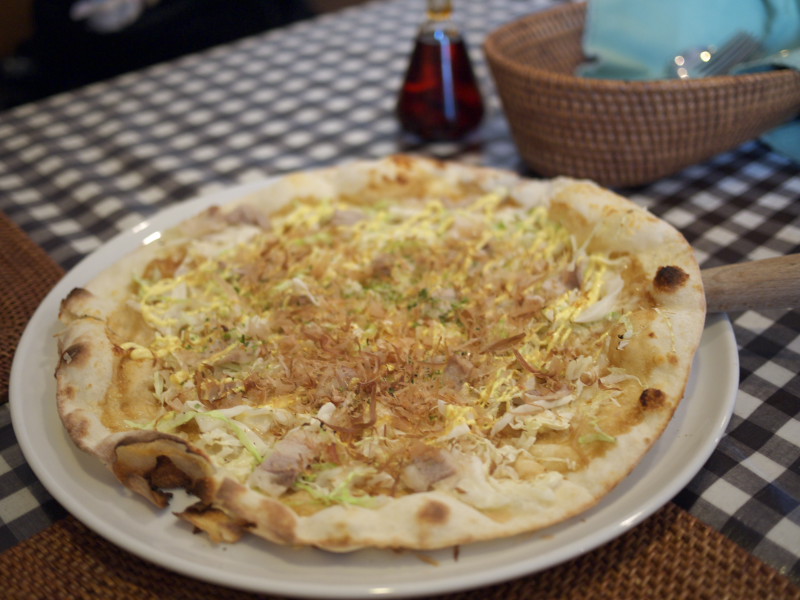 お好み焼き風ピッツァのランチ 【西鎌倉 pizza:DIO】_d0177632_2019293.jpg