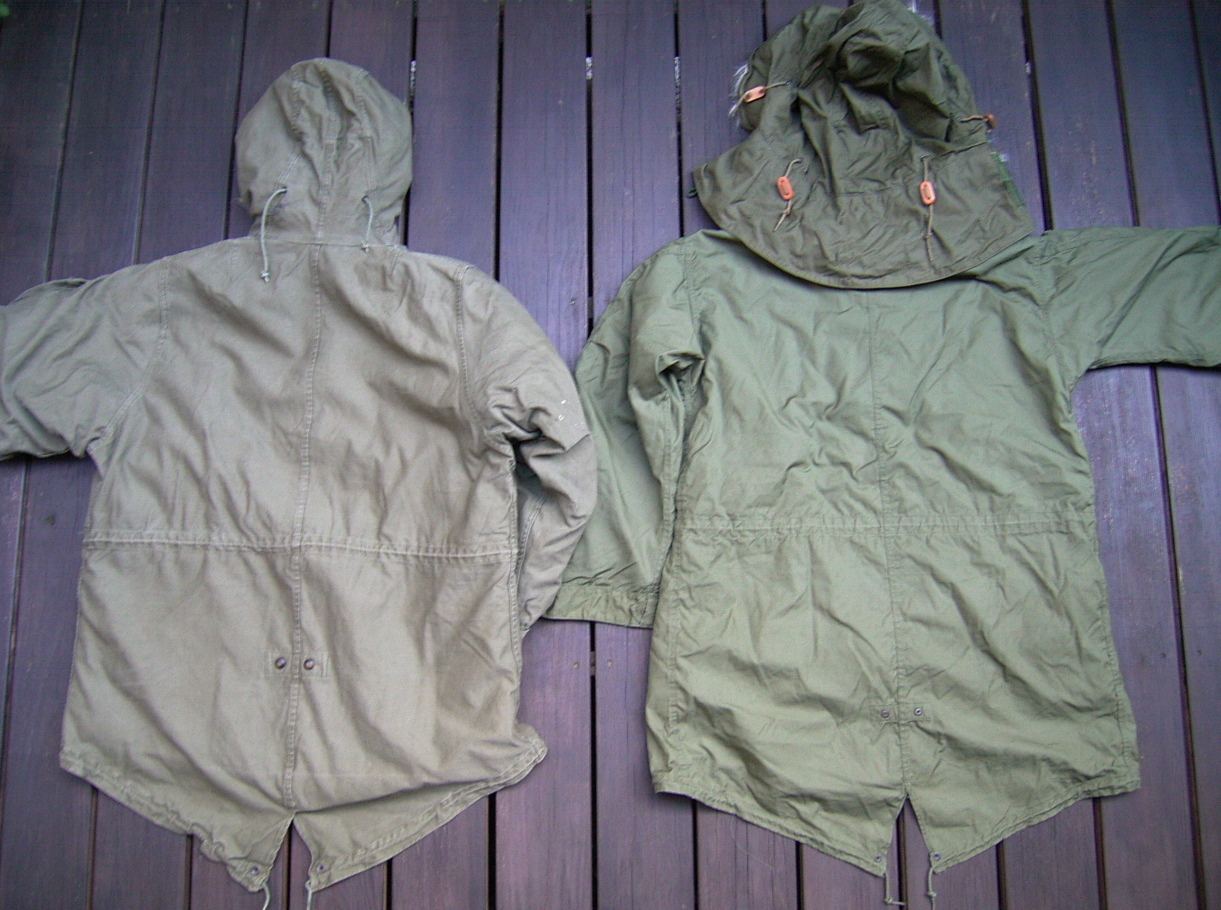 フィッシュテールパーカーの系譜 M-48,M-51,M-65 : M-51Parka フィッシュテールパーカーの系譜 M-48,M-51,M-65 : M-51Parka