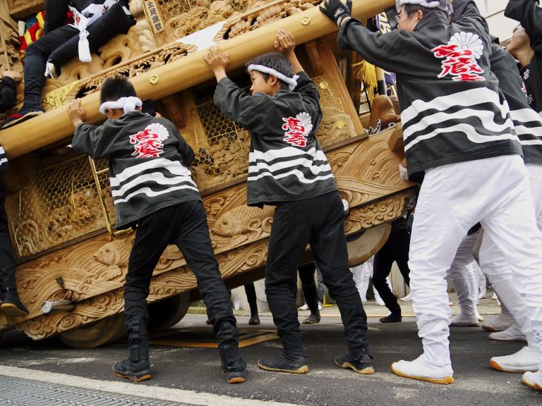 陶器大宮御祭禮（だんじり祭） 2010 その7：辻之にて_d0087407_062114.jpg