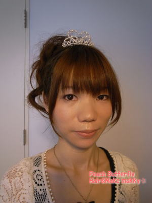 ヘアメイクカルテ 時間がなくてもチェンジは出来る♪_c0043737_2120115.jpg