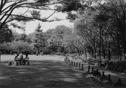 ◆北の丸公園休日のひと時 ~FUJICA 35 ML(1958)_e0174382_14355795.jpg