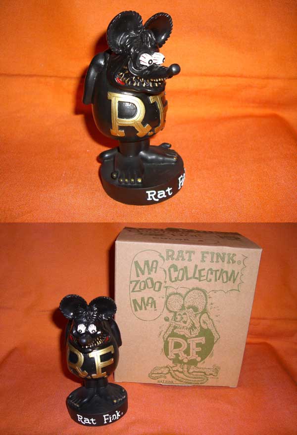 Rat Fink（ラットフィンク）のユラユラ♪ナディングドール（黒×金色）_c0084047_535117.jpg