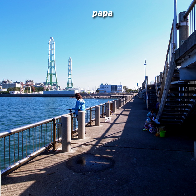 名古屋港釣り公園に行ってみたよ。_d0155257_15511741.jpg