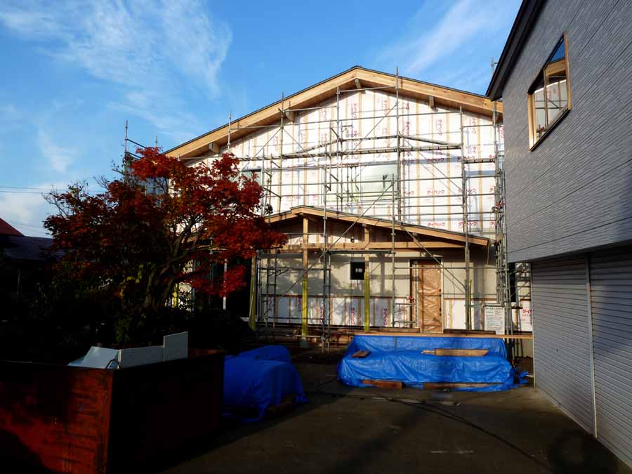 「外岡羽立の家」 工事中です。_f0150893_1811958.jpg