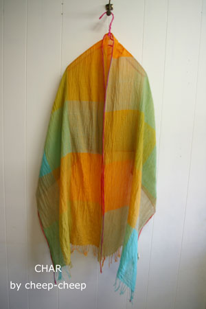 NEW! Khadi アフリカンチェックストール_a0162603_1164150.jpg