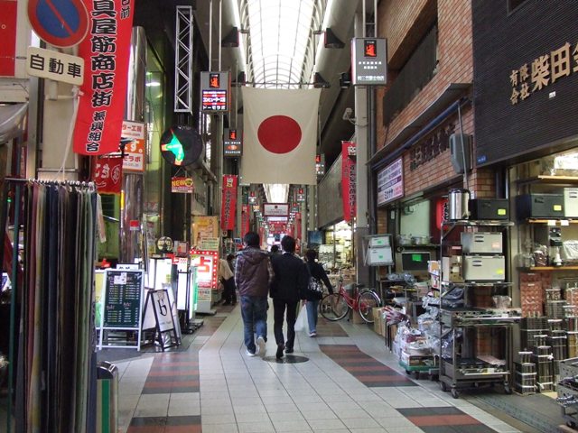 Doguyasuji, a street to get equipment for restaurant, is a popular tourists\' spot_e0046748_20585195.jpg