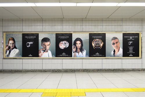 オメガ/JR名古屋駅で大型広告キャンペーン展開!_f0039351_23171633.jpg