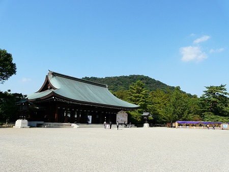 秋の奈良へⅢ　～橿原神宮・藤原京跡～_e0055176_021768.jpg