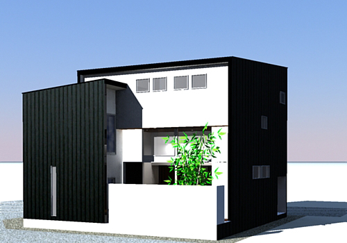 茶の間のある住宅。外観_c0196892_2164411.jpg