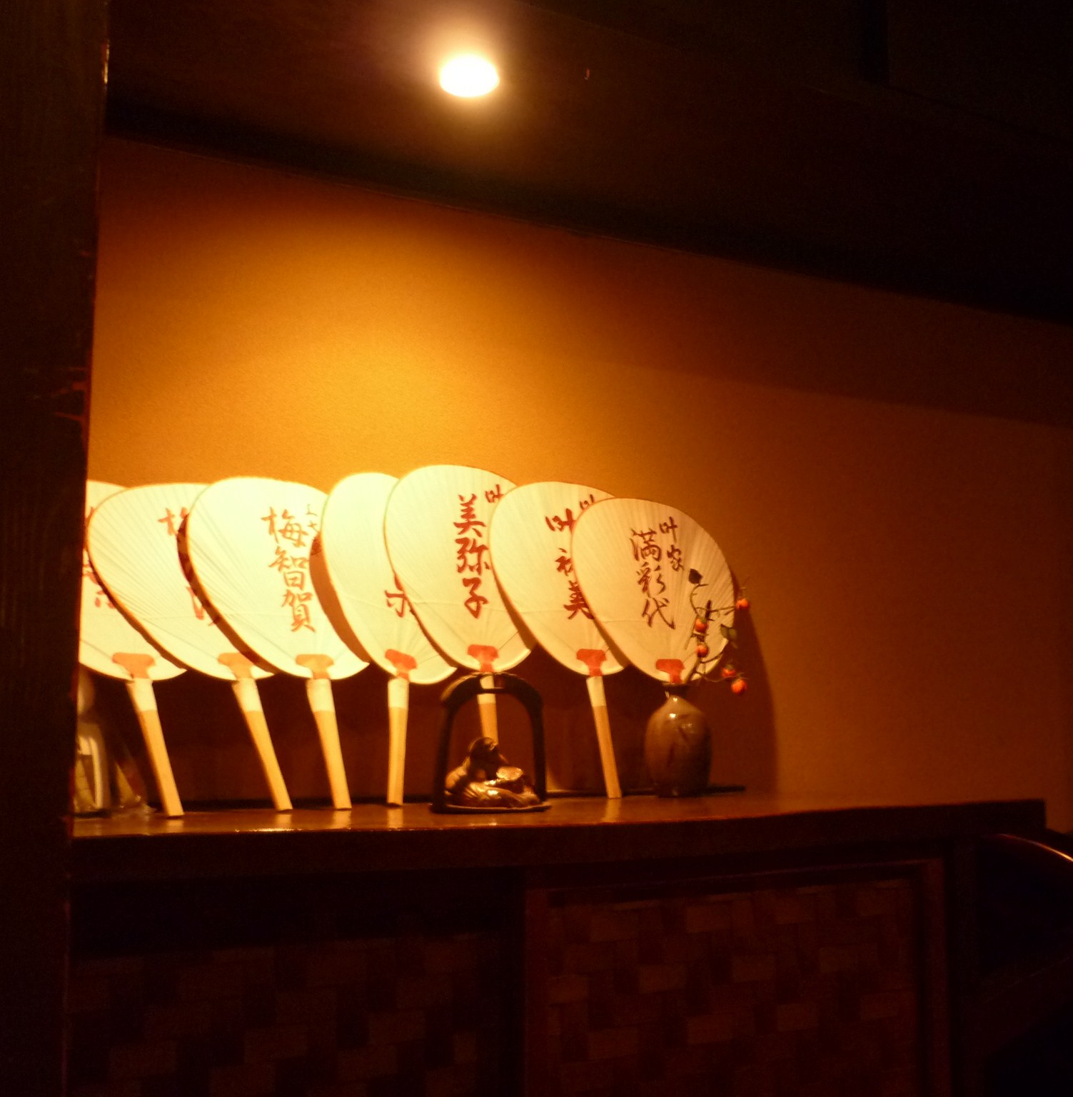 大島紬で築80年の町屋の隠れ家のお店へ食事に_f0181251_1631035.jpg